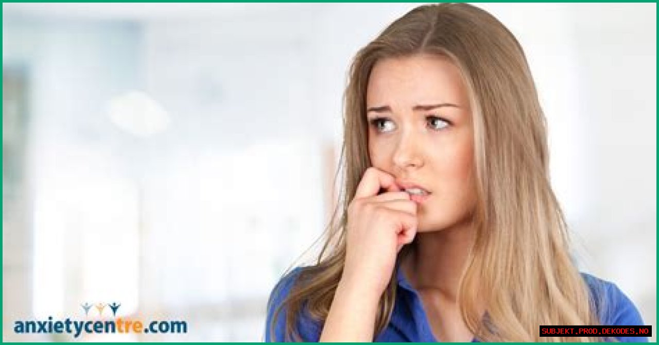 Anxiety and Difficulty Speaking