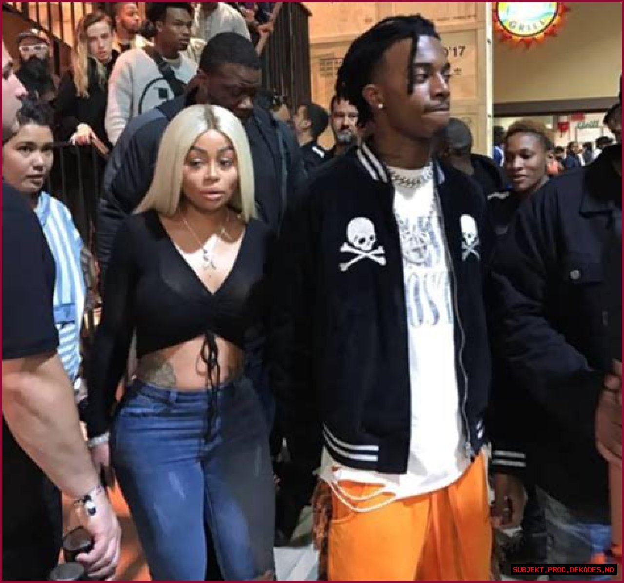 Blac Chyna Hanging Out With Playboi Carti