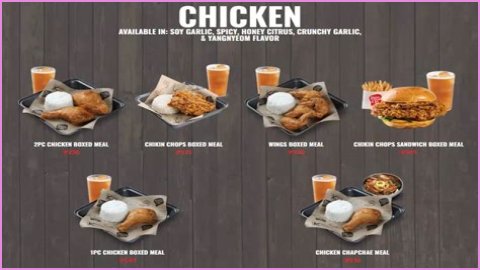 Bonchon Chicken Menu and Prices - SarkariResult