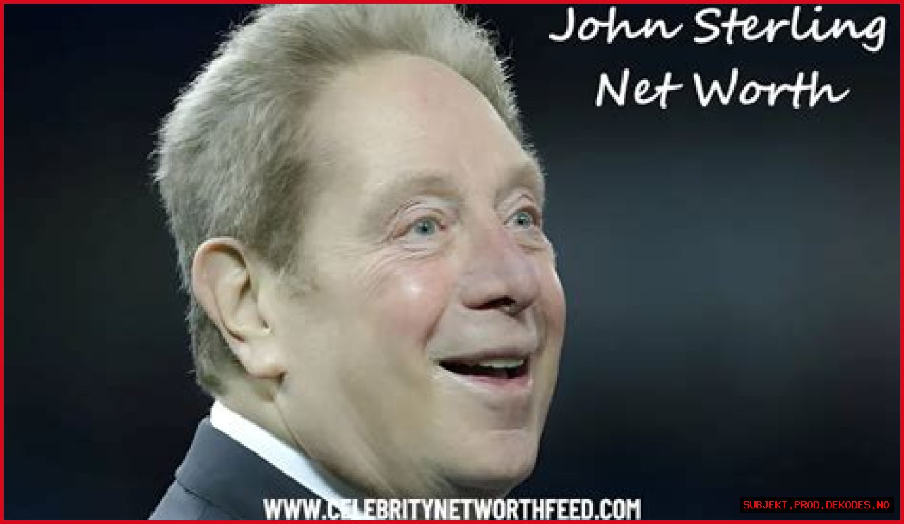 John Sterling Net Worth | Celebrity Net Worth