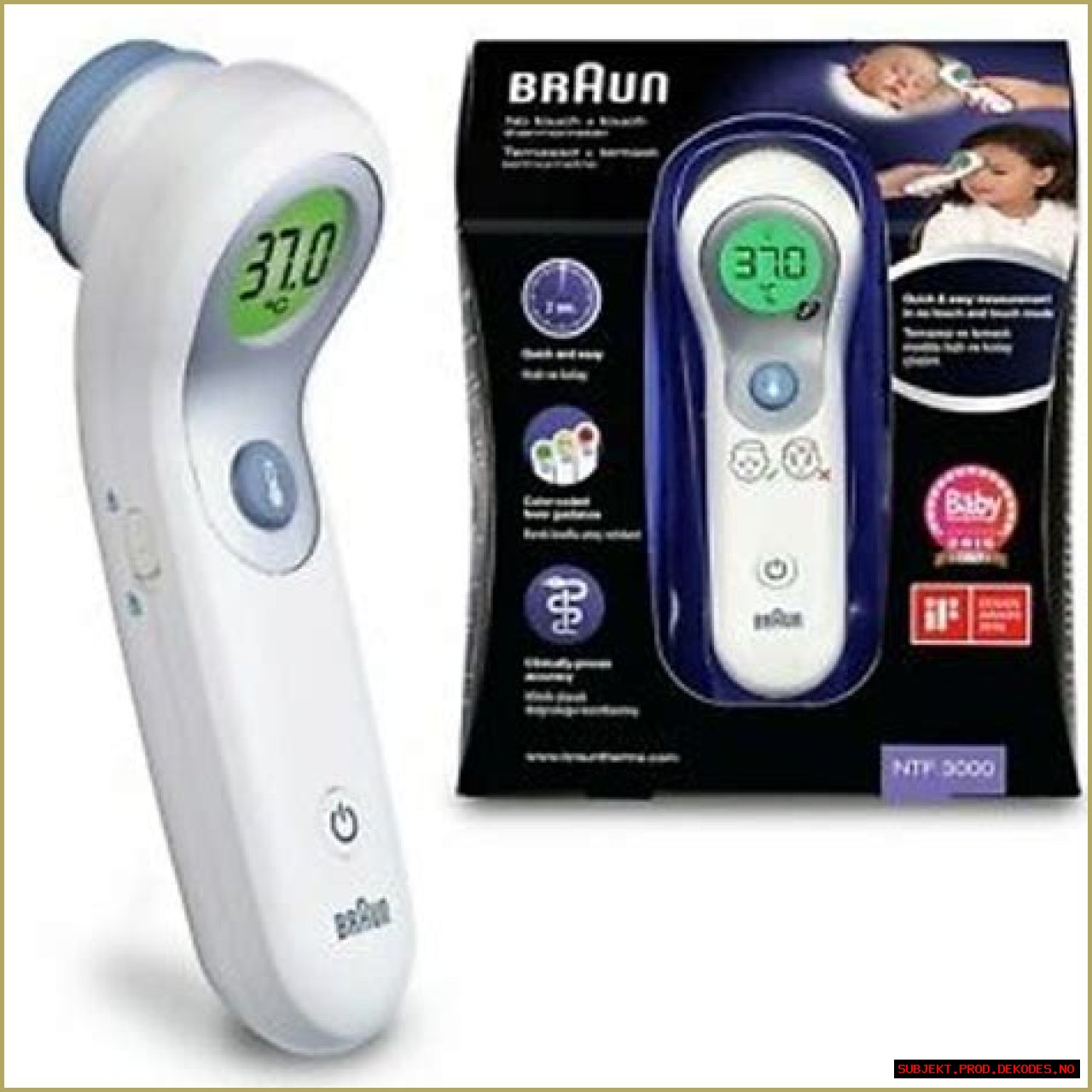 What is the best type of thermometer for adults?
