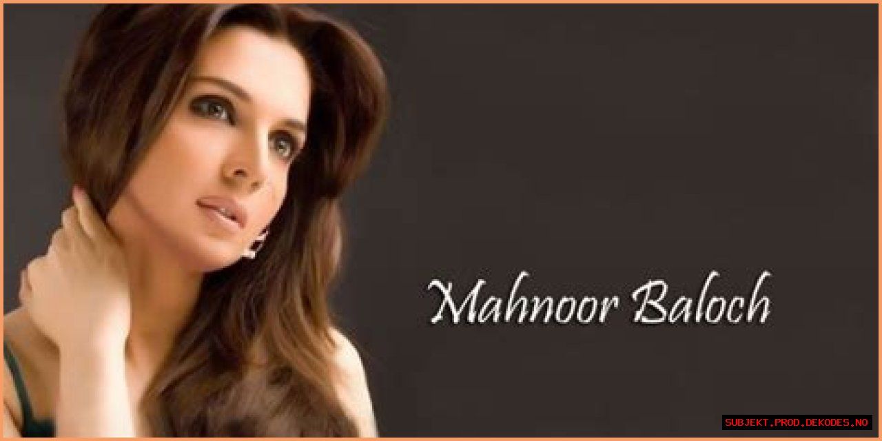 Who is Mahnoor Baloch Dating Now